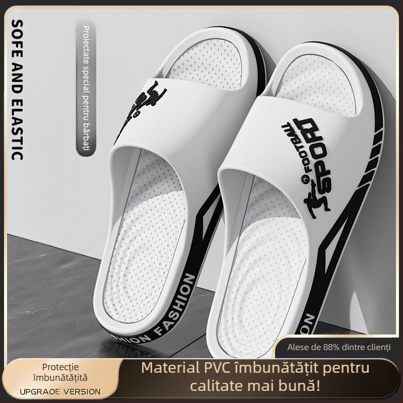 Sandale antiderapante mărime plus papuci sport pentru bărbați, îmbrăcăminte de vară, antiderapantă, rezistentă la uzură, în aer liber, 47 de yarzi, sandale de casă