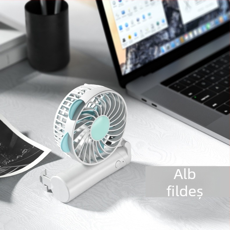 Ventilator mic portabil de mare viteză Turbo 120, reîncărcabil, mini Hurricane, USB, portabil, nou, en-gros transfrontalier
