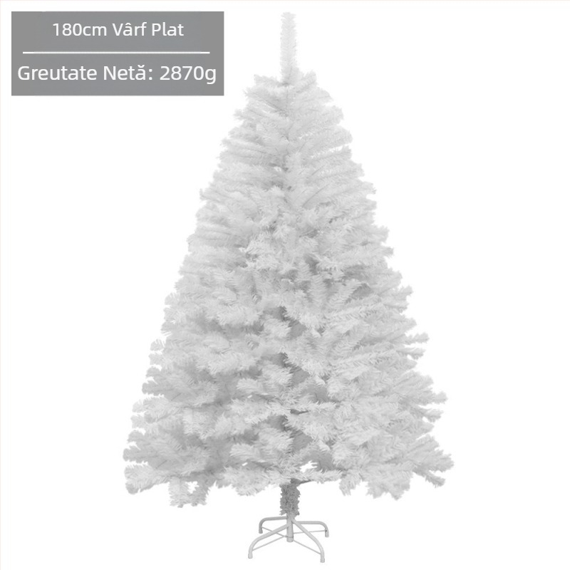 Brad de Crăciun transfrontalier 1,68 m, decorațiuni pentru ferestre cele mai bine vândute de pe Amazon, decorațiune artificială de Crăciun criptată din PVC