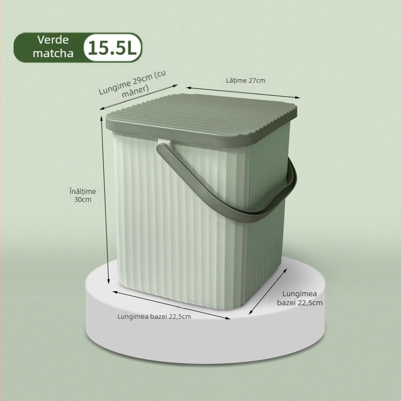 Butoi de depozitare pătrat pentru păpuși îngroșat, cu capac, portabil, multifuncțional, butoi de depozitare, cadru de baie din plastic, coș de baie, scaun de jucărie, en-gros