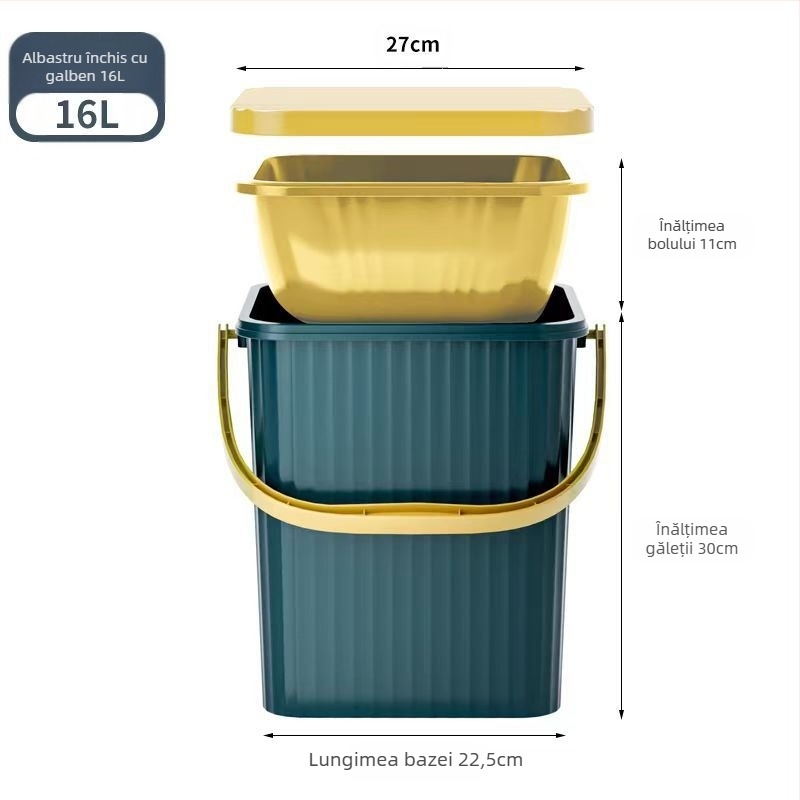 Butoi de depozitare pătrat pentru păpuși îngroșat, cu capac, portabil, multifuncțional, butoi de depozitare, cadru de baie din plastic, coș de baie, scaun de jucărie, en-gros