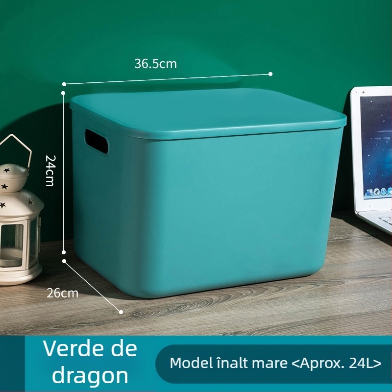 Cutie de depozitare colorată Macaron, baie, dormitor, jucării cosmetice, cutie de depozitare rezistentă la praf, coș de fixare cu cinci piese pentru diverse