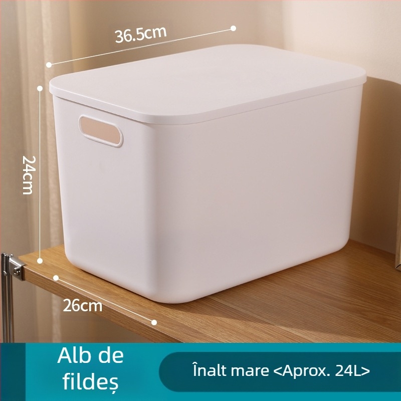 Cutie de depozitare colorată Macaron, baie, dormitor, jucării cosmetice, cutie de depozitare rezistentă la praf, coș de fixare cu cinci piese pentru diverse