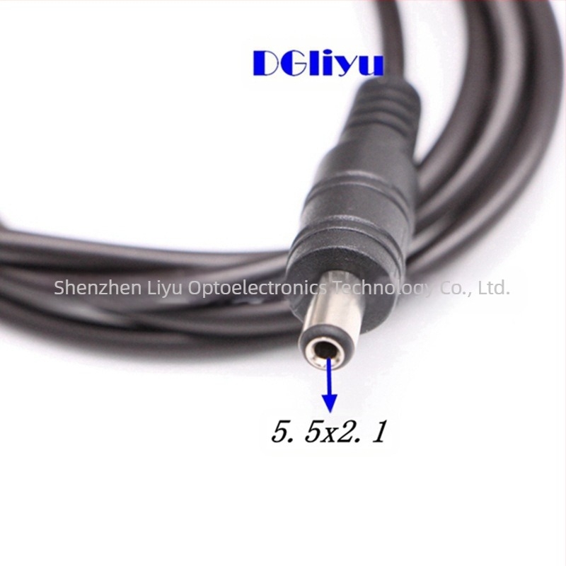 Cablu de alimentare CC, bară luminoasă monocromă LED unu-la-trei, prelungitor de alimentare pentru monitorizare unu-la-trei, conector LED fără lipire