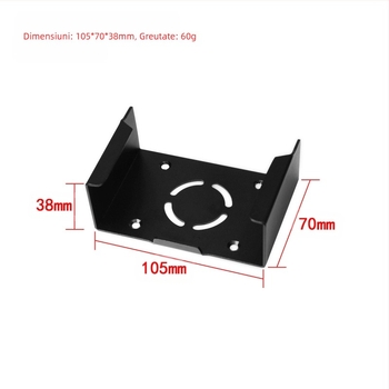 Potrivit pentru Apple TV Apple TV 4K appletv TV6 suport de perete negru