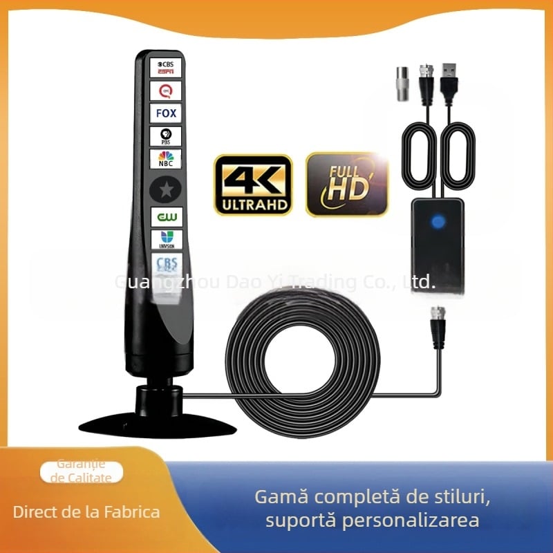 Antenă TV digitală cu undă terestră de interior, vânzare directă din fabrică de pe Amazon, antenă digitală HDTV-T2