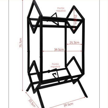 Rack de depozitare multifuncțional pentru discuri de vinil, sufragerie, suport creativ pentru discuri de vinil, multistrat, fier și lemn