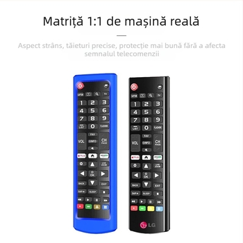 Carcasă de protecție din silicon pentru telecomanda LG, aplicabilă Amazon, seria Akb, universală pentru TV, luminoasă pentru acasă