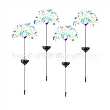 Lumini solare cu artificii, lumini cu păpădie, lumini cu șir, lumini intermitente, lumini decorative pentru decorarea peisajului exterior, a curții și a gazonului