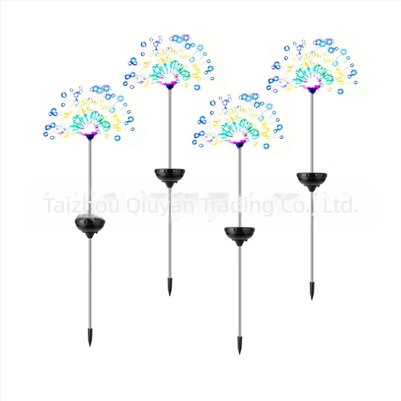 Lumini solare cu artificii, lumini cu păpădie, lumini cu șir, lumini intermitente, lumini decorative pentru decorarea peisajului exterior, a curții și a gazonului