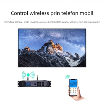 procesor video în tonuri de gri, ecran electronic color, afișaj LED, procesor video, controler de afișare publicitară