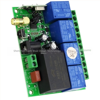 AC100-250V 4 canale 433 Wireless Remote Control Switch multifuncțional coadă placă macara telecomandă la distanță 2000M