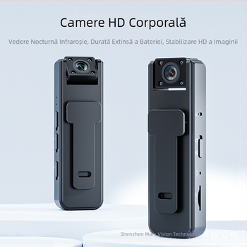 Cameră A9 cu clip spate 1080P, înregistrator de conferințe, sporturi în aer liber, obiectiv rotativ de 180 de grade, cameră digitală