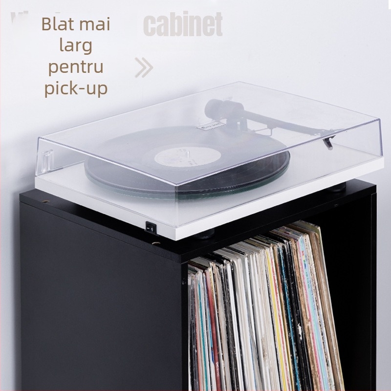 Dulap simplu de depozitare a discurilor de vinil în stil japonez, dulap stivuit LP, dulap combinat gratuit, cutie de depozitare a vinilurilor, raft de depozitare