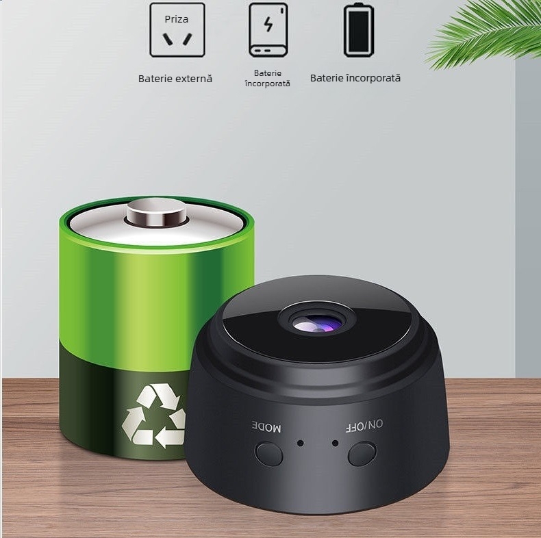 Cameră de supraveghere video Wifi wireless A9, viziune nocturnă cu infraroșu, cameră de supraveghere video U21 V380Por, securitate inteligentă, comerț exterior