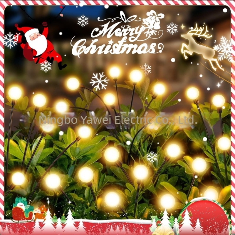 Lumină decorativă solară pentru gazon, licurici, meduze, atmosferă, lumină de vacanță, leagăn, ștecher de sol, lumină de grădină