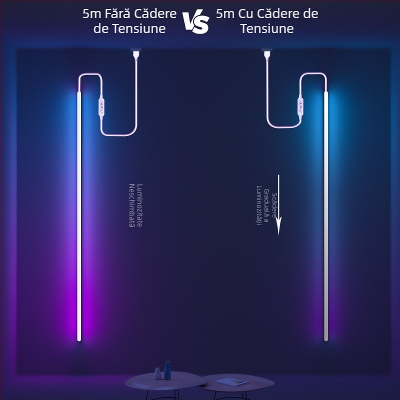 KESHU transfrontalier dedicat luminilor neon magice pentru curse de cai cu muzică Bluetooth de 5V, 2 metri, 3 metri, 5 metri, modelare DIY, silicon