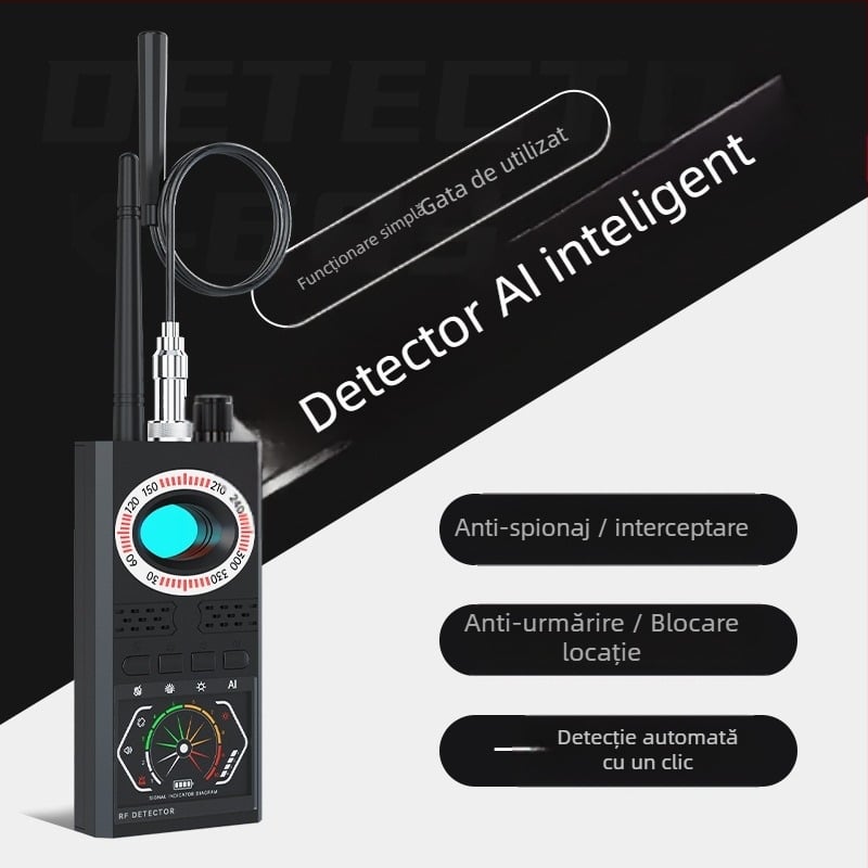 Detector de cameră anti-invizibilă pentru hotel K68S, anti-interceptare, anti-monitorizare, GPS auto, anti-urmărire, detectare semnal cameră