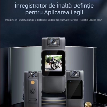 Nou HD cu 2K cu WIFI 1080P recorder pentru aplicarea legii L11, rezistent la explozii, cu clips spate convenabil