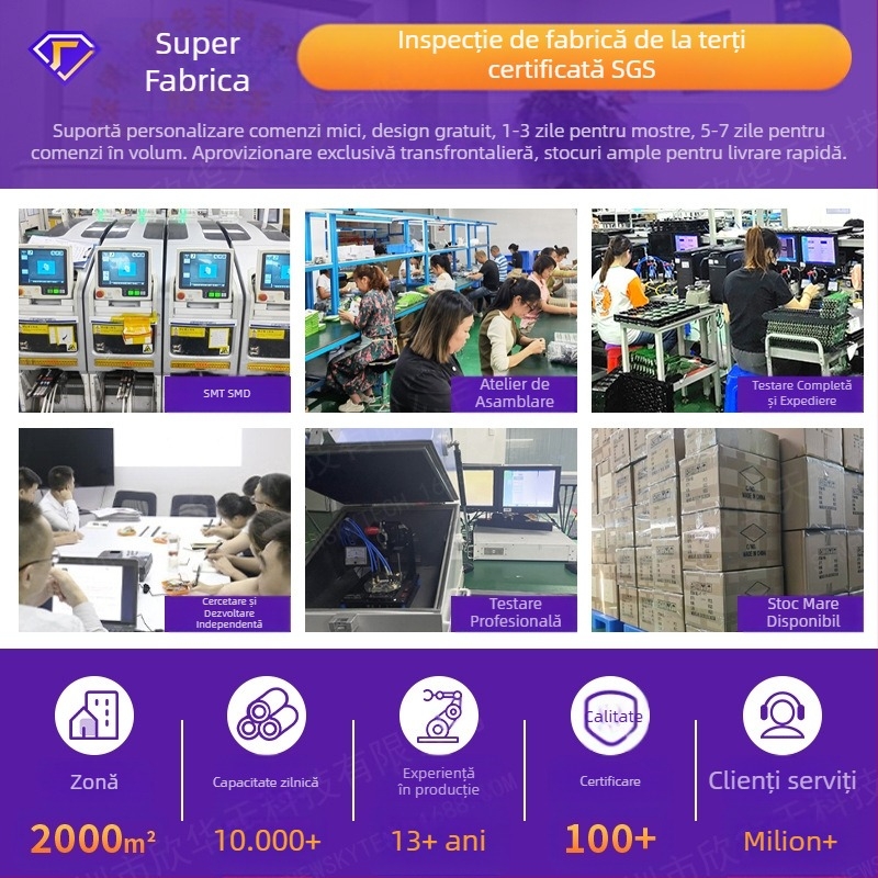 Placă de rețea wireless mini 1300m 2.4G/5G cu frecvență dublă, placă de rețea USB pentru computer, placă de rețea wireless wifi, recepție și transmisie