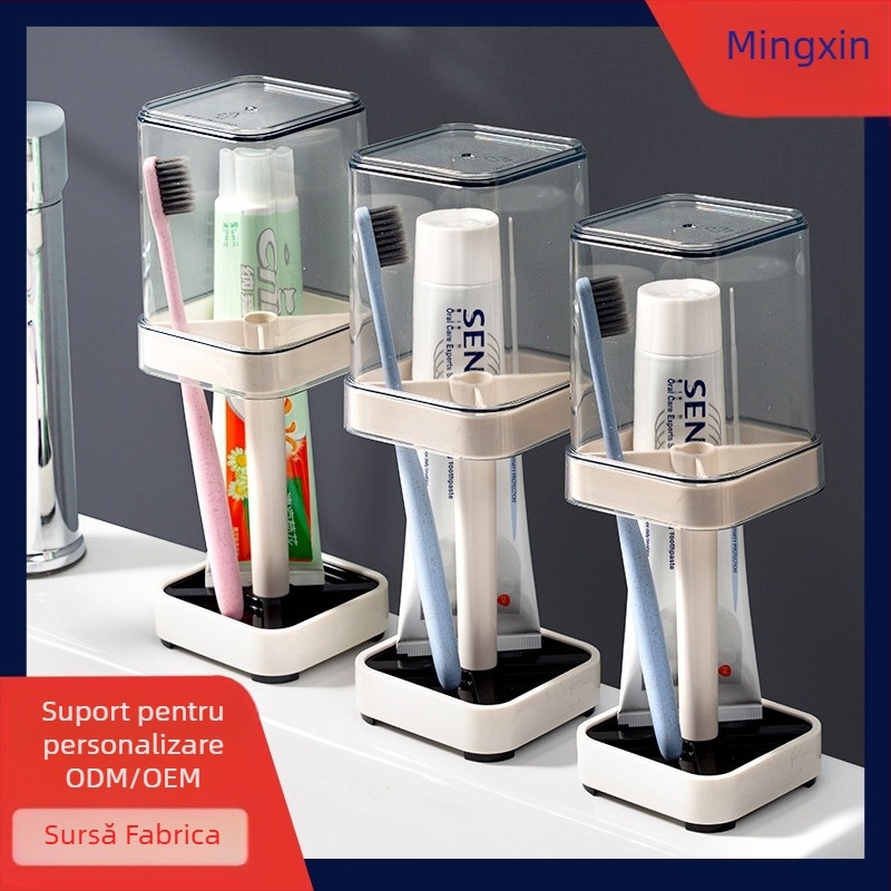 Set de pahare de spălat pentru cupluri pentru copii, periuță de dinți, periuță de dinți, cilindru de dinți, suport pentru pahare de uz casnic, raft de depozitare pentru pahare de apă de gură, en-gros