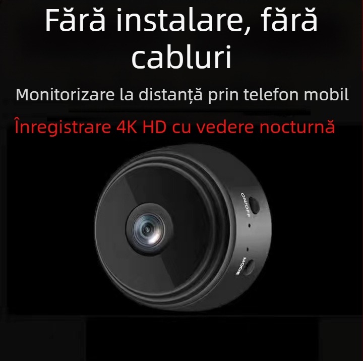 Comerț exterior pentru Blu-ray A9 HD, cameră wireless WIFI cu card de înregistrare, 1080P, color, pentru uz casnic, interior și exterior