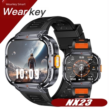 Noul ceas inteligent NX23, ecran lat de 2,0 inch, baterie de 400mAh, cadran cu informații despre sănătatea fiziologică și personalitatea, push