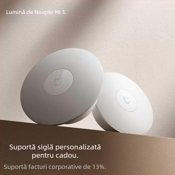 Lampă de noapte Mijia cu inducție pentru corpul uman, baie, dormitor, somn, lampă de hrănire pentru bebeluși, poate fi facturată