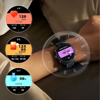 Comerț exterior pentru căști Bluetooth TWS 2 în 1, ecran de 1,53 inch, detectare a ritmului cardiac și a oxigenului din sânge, ceas inteligent cu apel dublu