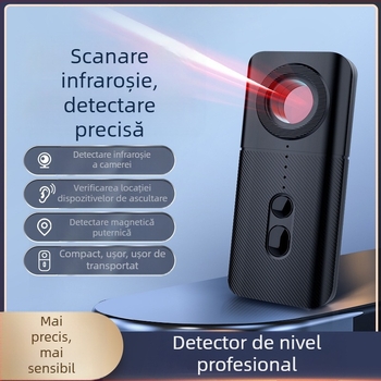 Noul detector de cameră T3 din 2023 pentru monitorizarea poziționării GPS, detector de scanare anti-invizibil pentru hoteluri