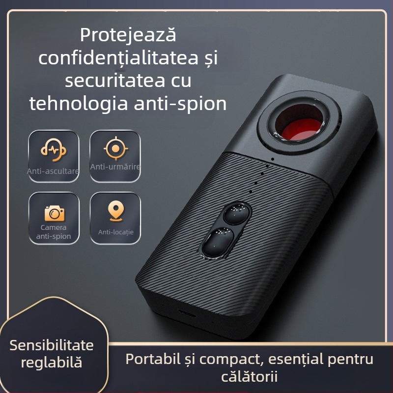 Noul detector de cameră T3 din 2023 pentru monitorizarea poziționării GPS, detector de scanare anti-invizibil pentru hoteluri
