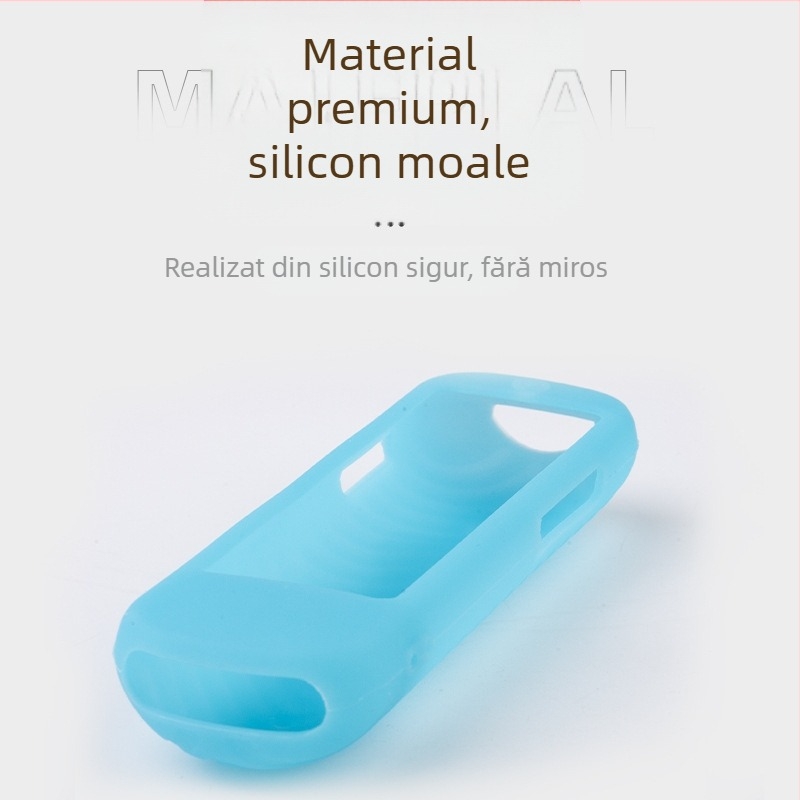 Husă de protecție din silicon pentru telecomandă TCL New Roku Express 4K UltraTV cu orificiu pentru căști