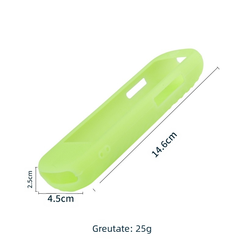 Husă de protecție din silicon pentru telecomandă TCL New Roku Express 4K UltraTV cu orificiu pentru căști