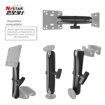 Furnizare transfrontalieră, 1,5 inch, pentru industria utilajelor agricole, suport pentru tabletă, clemă de îmbinare, echipament de depozitare, bielă de 23 cm