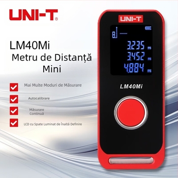 Telemetru laser Ulid LM40BM/Mi cu Bluetooth LM40s/60s/120s, riglă electronică cu afișaj digital, cameră de măsurare