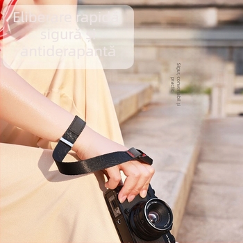 Curea de mână pentru cameră SLR micro cu eliberare rapidă, curea de mână cu aspirație magnetică anti-off, curea de mână cu demontare rapidă pentru o singură mână, curea de mână