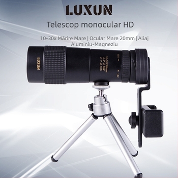 Telescop monocular HD de mare putere, telescop continuu de mare putere, ocular mare, cameră pentru telefon mobil