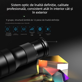 Nou teleobiectiv macro obiectiv extern teleobiectiv pasionații de fotografie dedicat telescopului telefonului mobil obiectiv macro