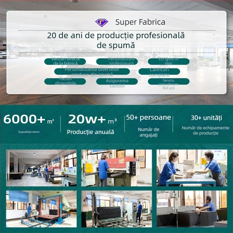 Producător de burete, en-gros, personalizat, izolator fonoabsorbant și burete antișoc, adeziv unilateral pentru perete, material burete fonoabsorbant