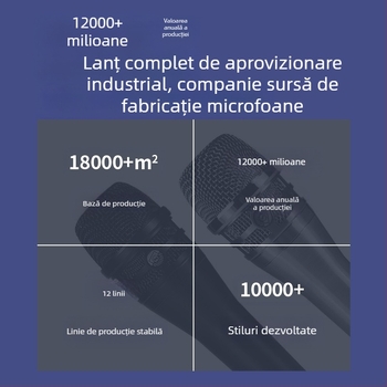 Microfon dinamic personalizat Ksm8 pentru performanță profesională în scenă, cu fir, pentru computer, acasă, înregistrare instrument