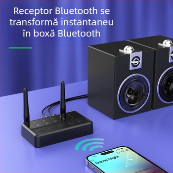 Adaptor audio Bluetooth Aptx nou de 3,5 mm, receptor Bluetooth RCA, transmițător Bluetooth unu-la-doi