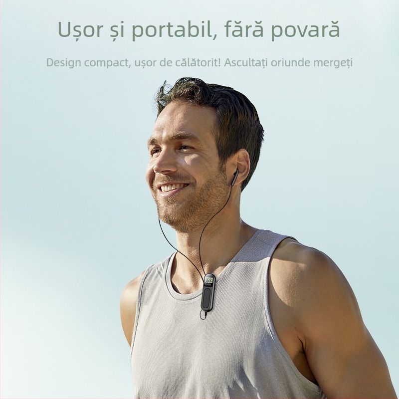 2025 Produs nou Radio FM Mini cu clip reîncărcabil Ghid de conferințe Sporturi de curse de cai Portabil Tip Lavalier