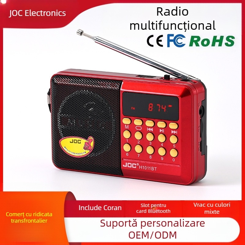 Producător de radio portabil multifuncțional cu difuzor cu card radio FM en-gros transfrontalier
