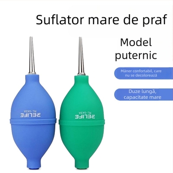 Suflare de aer puternică pentru curățarea camerei mari, lentilă cu admisie de aer unidirecțională, bilă pentru spălarea urechilor, balon cu suflare, colector de praf puternic Tiger