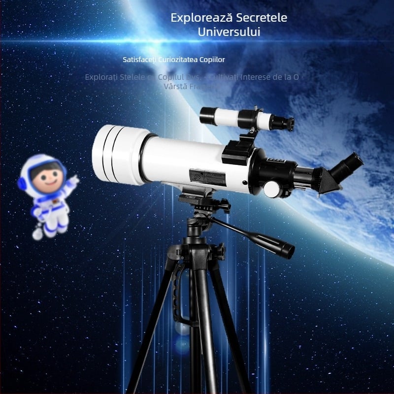Telescop astronomic profesional pentru observarea stelelor, mărire mare, diametru mare, pentru copii, anti-vibrații, producător en-gros