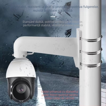 Suport de montare pe perete pentru coloană de ridicare a mașinii cu bile de monitorizare din aliaj de aluminiu, universal 1605, coloană de susținere pe perete, suport cu dublă utilizare