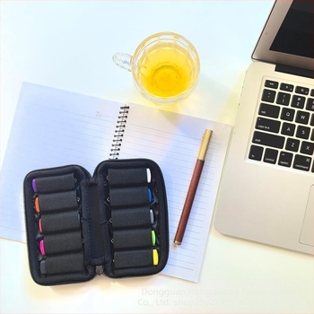 Husă de protecție neagră pentru unități USB Flash Drive, cu 6 carduri, stocare portabilă, U Disc, geantă de afaceri, 10 carduri, capacitate mare, husă USB Flash Drive, husă de protecție neagră