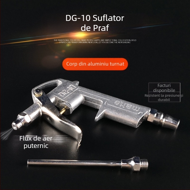 Pistol de suflat metalic DG10, pistol de suflat pentru camion, pistol de suflat puternic, pistol de suflat de înaltă presiune, pistol de suflat pneumatic, pistol de praf, pistol de praf