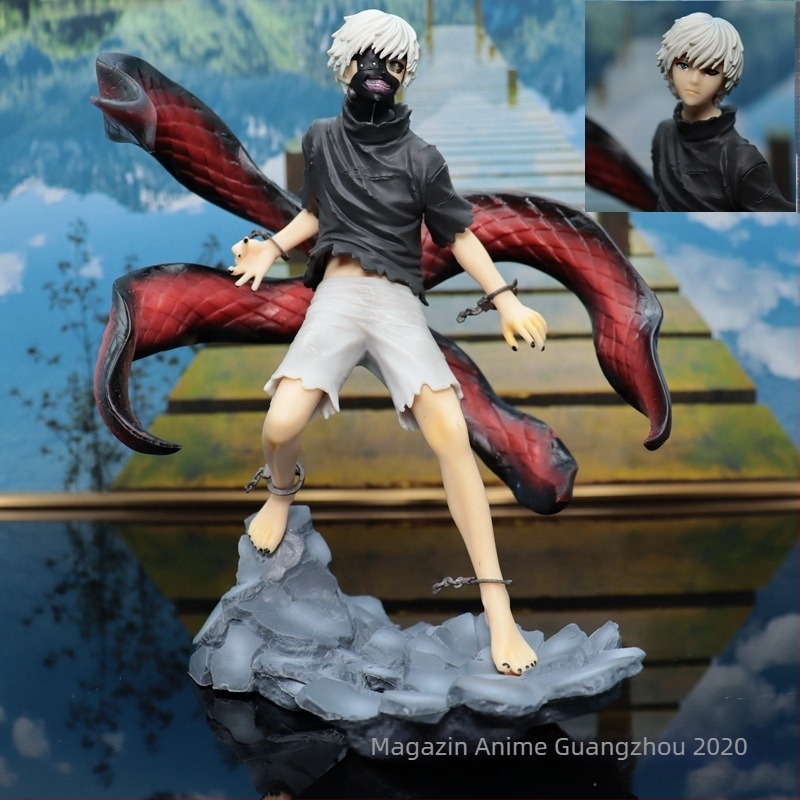 Tokyo Ghoul Single Eye Tip de înlocuibil Prima ediție Jin Muyan Model Ornamente Animație Mână Birou En-gros