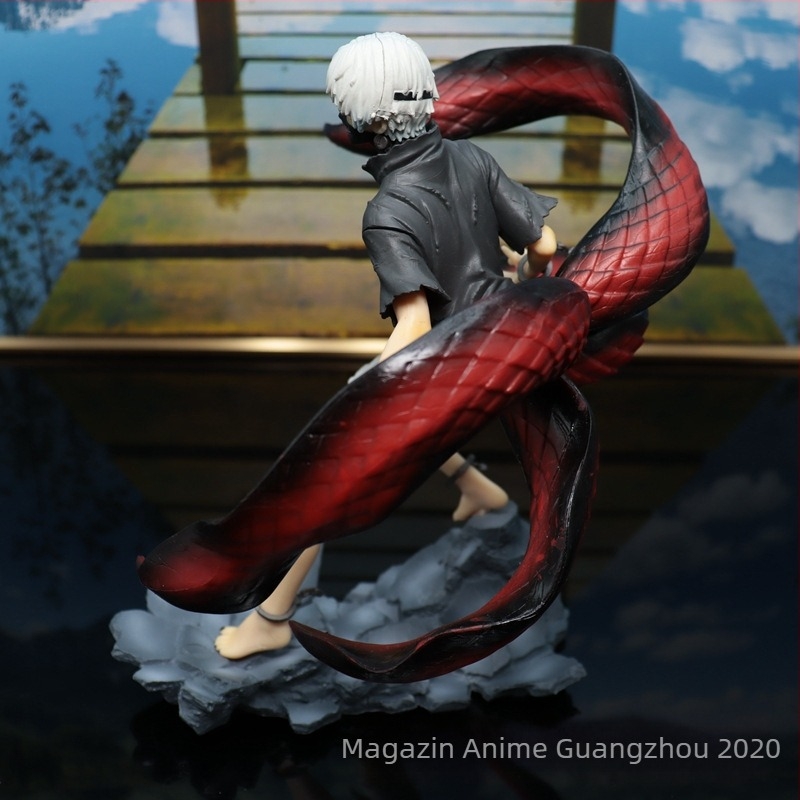 Tokyo Ghoul Single Eye Tip de înlocuibil Prima ediție Jin Muyan Model Ornamente Animație Mână Birou En-gros